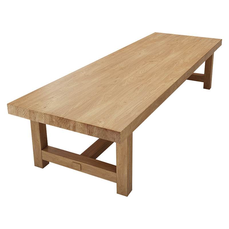 Pine Wood Contemporary Dining Set 1/9 Pcs Dinette Set for Home