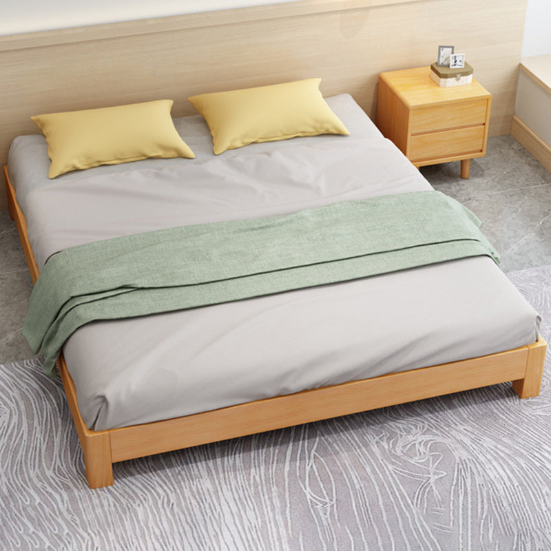 Modern Bed Frame Mattress Included Bed with Custom Four Legs