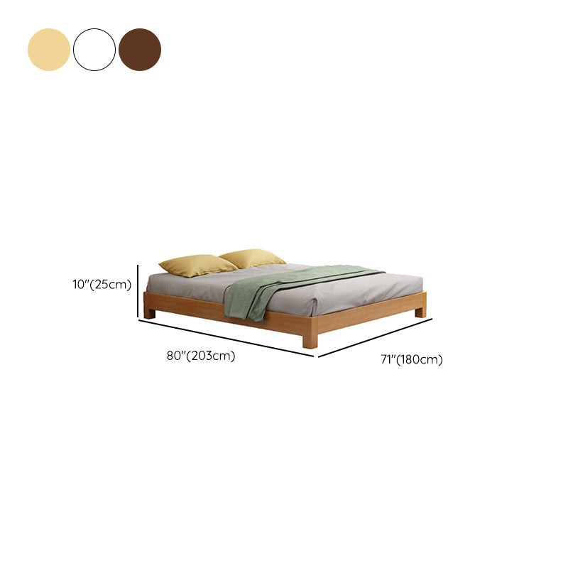 Modern Bed Frame Mattress Included Bed with Custom Four Legs