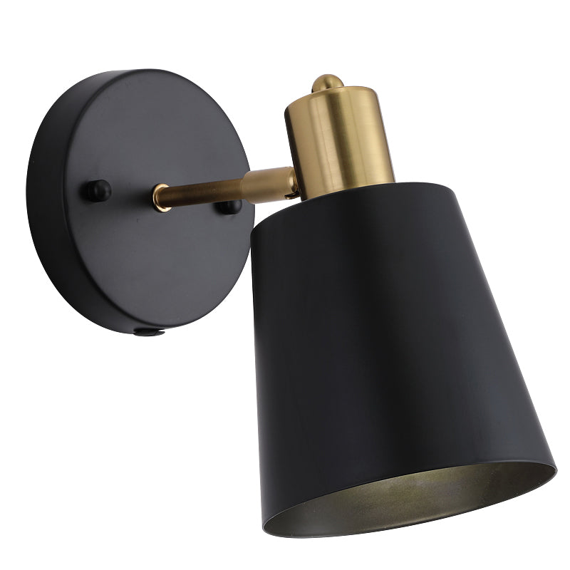 Cone Shape Metal Wall Mount Light Modern Style 1-Light Wall Light Sconce