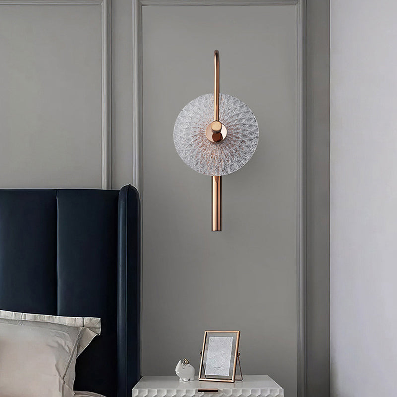 Contemporary Geometric Wall Lighting Ideas Glass 1 Light Sconce Light