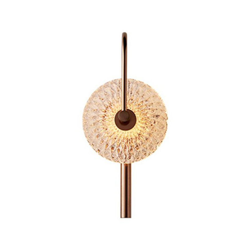 Contemporary Geometric Wall Lighting Ideas Glass 1 Light Sconce Light