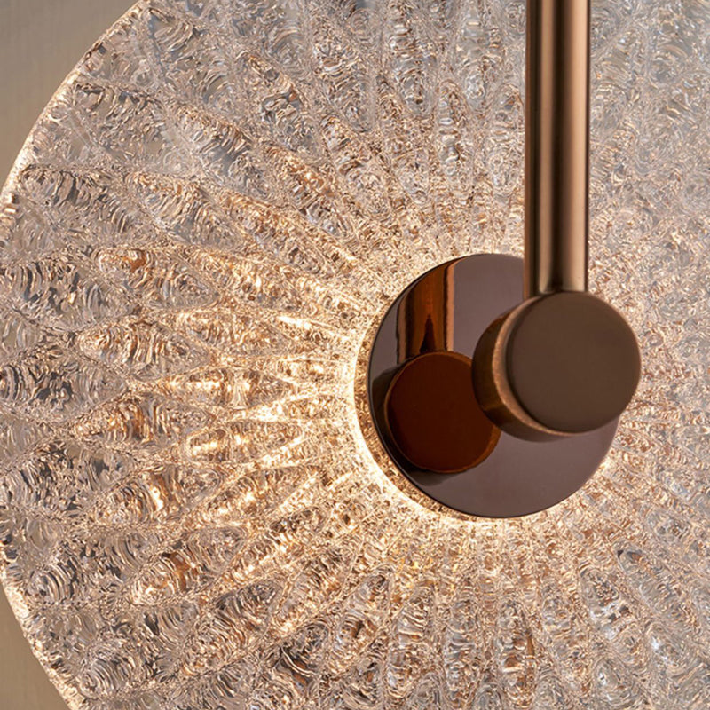 Contemporary Geometric Wall Lighting Ideas Glass 1 Light Sconce Light