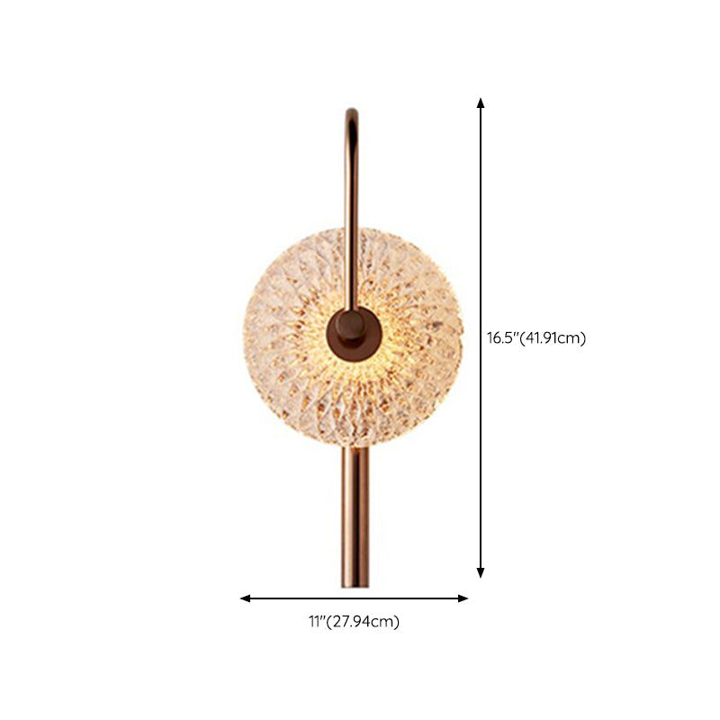 Contemporary Geometric Wall Lighting Ideas Glass 1 Light Sconce Light