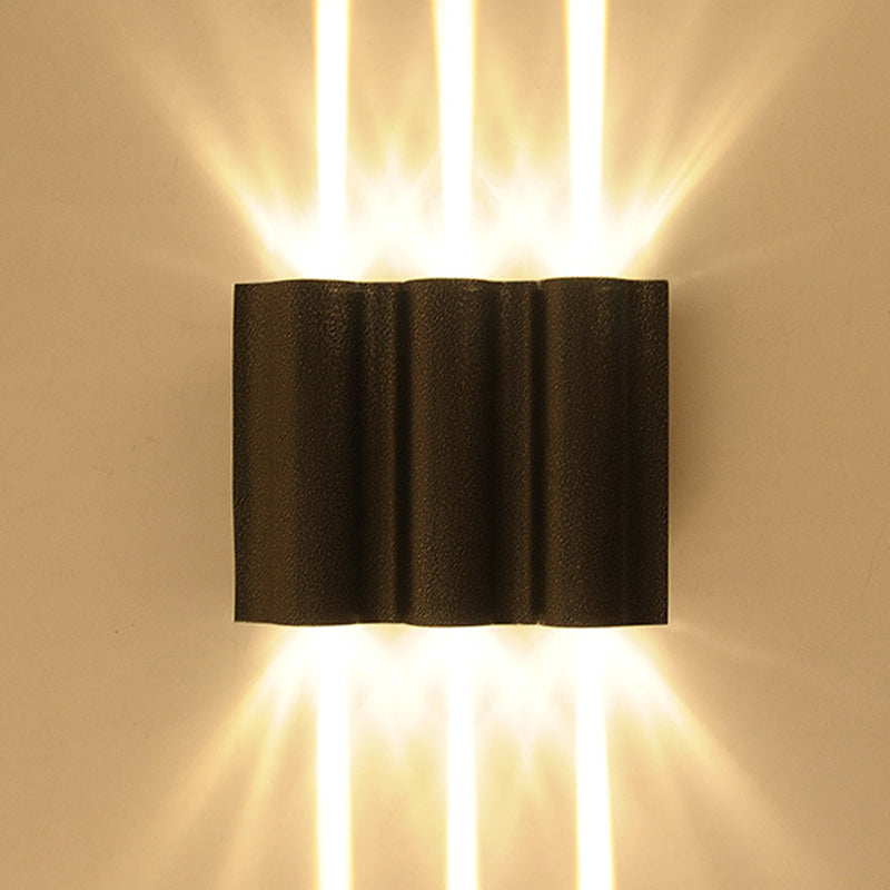 Metal Geometric Wall Mount Lamp Simple 1 Light Wall Mounted Light Fixtures