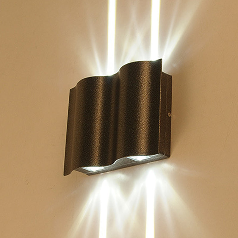 Metal Geometric Wall Mount Lamp Simple 1 Light Wall Mounted Light Fixtures