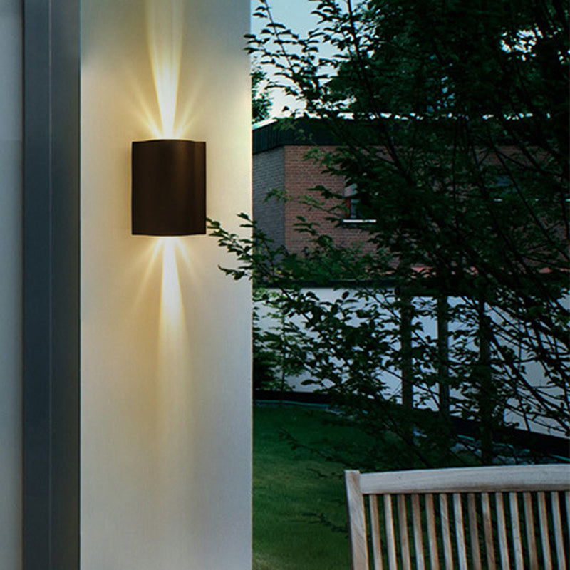 Metal Geometric Wall Mount Lamp Simple 1 Light Wall Mounted Light Fixtures