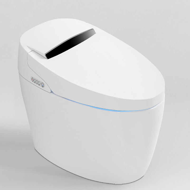 Contemporary Floor Mounted Toilet Indoor One Piece Toilet Bowl