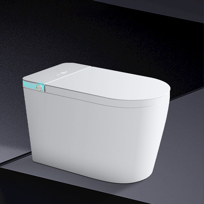 Siphon Jet Toilet Bowl Contemporary Floor Mounted Toilet for Bathroom