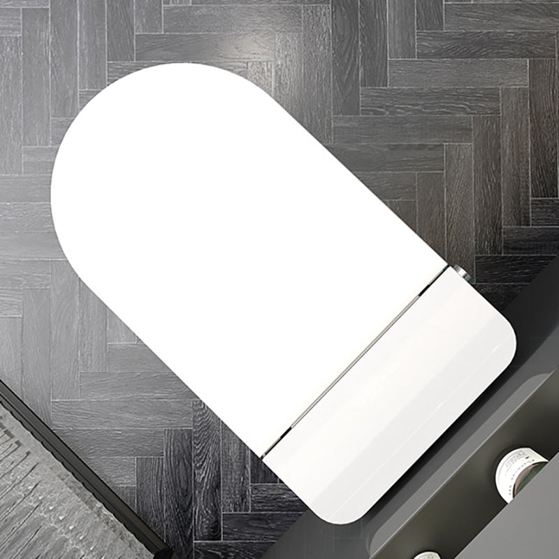 Siphon Jet Toilet Bowl Contemporary Floor Mounted Toilet for Bathroom