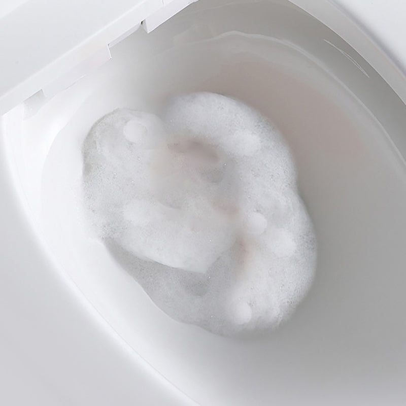 Siphon Jet Toilet Bowl Contemporary Floor Mounted Toilet for Bathroom