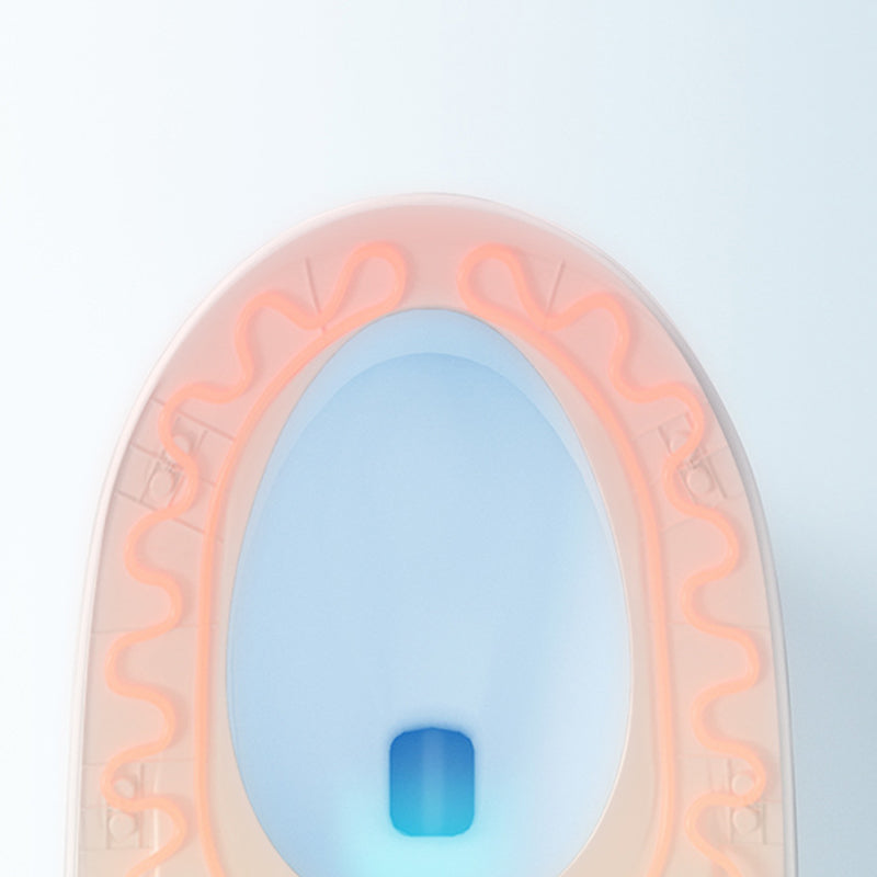 Siphon Jet Toilet Bowl Contemporary Floor Mounted Toilet for Bathroom