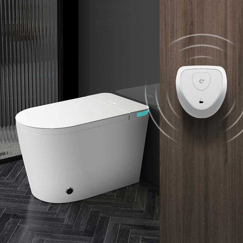 Siphon Jet Toilet Bowl Contemporary Floor Mounted Toilet for Bathroom