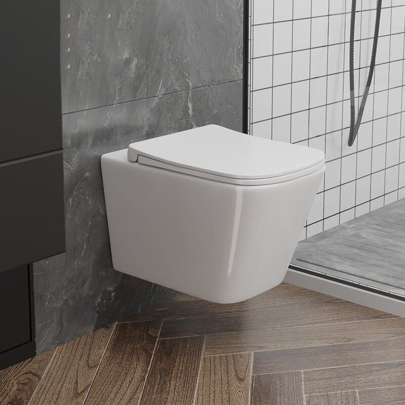 Modern Wall Mount Toilet Bowl One-Piece Urine Toilet for Washroom