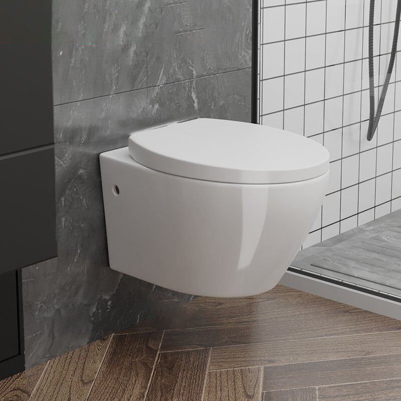 Modern Wall Mount Toilet Bowl One-Piece Urine Toilet for Washroom