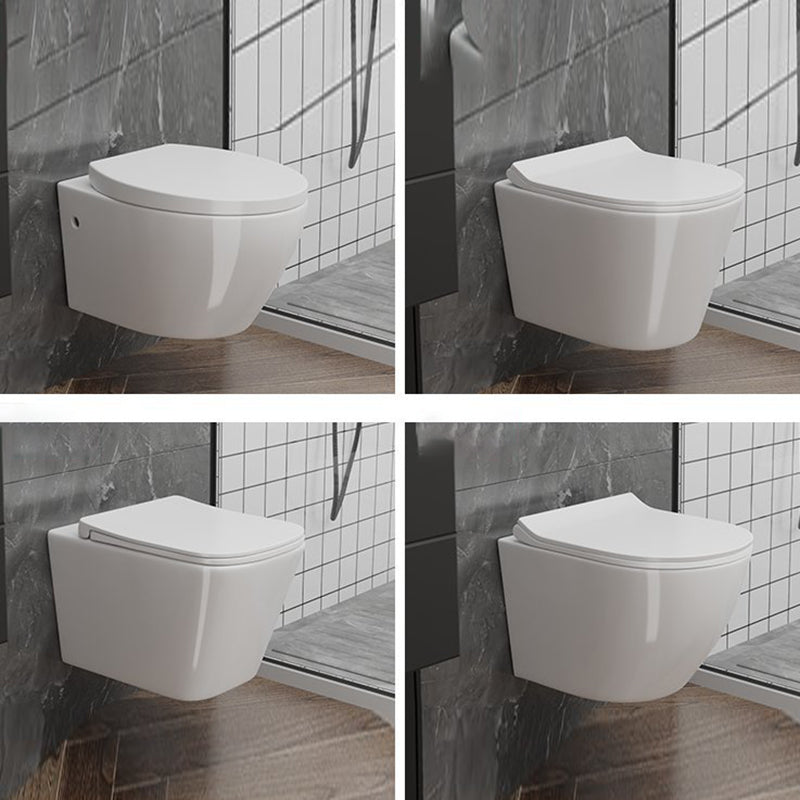 Modern Wall Mount Toilet Bowl One-Piece Urine Toilet for Washroom