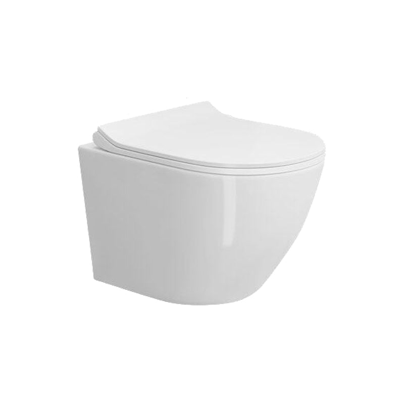 Modern Wall Mount Toilet Bowl One-Piece Urine Toilet for Washroom