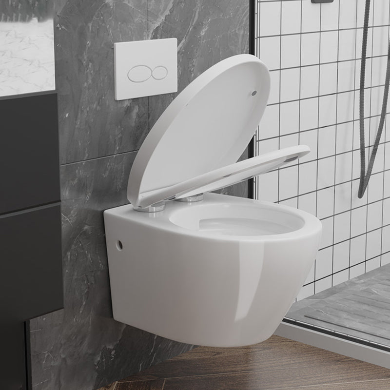 Modern Wall Mount Toilet Bowl One-Piece Urine Toilet for Washroom