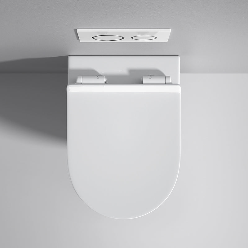 Modern Wall Mount Toilet Bowl One-Piece Urine Toilet for Bathroom