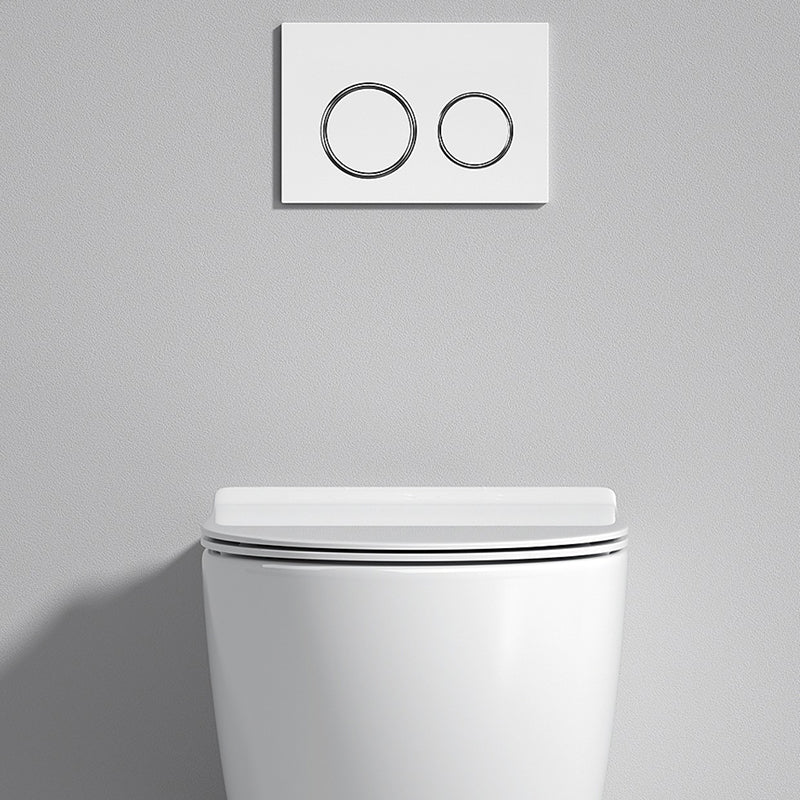Modern Wall Mount Toilet Bowl One-Piece Urine Toilet for Bathroom