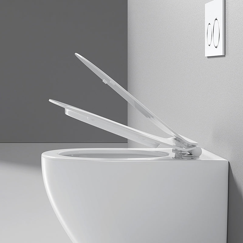 Modern Wall Mount Toilet Bowl One-Piece Urine Toilet for Bathroom
