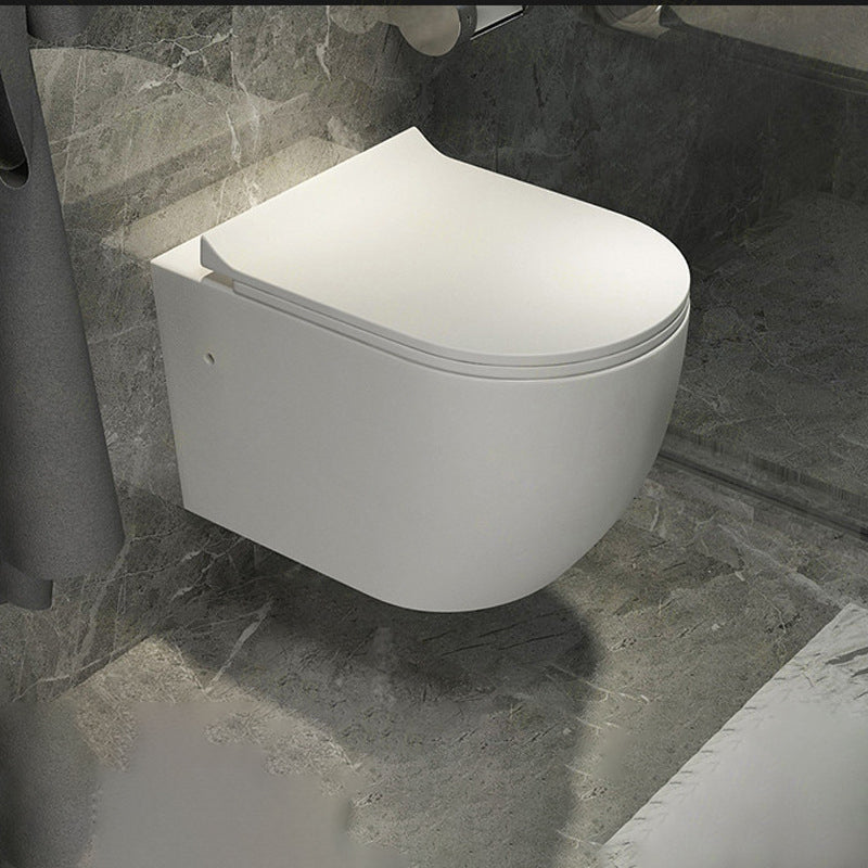 Modern Wall Hung Toilet One-Piece Urine Toilet with Seat for Washroom
