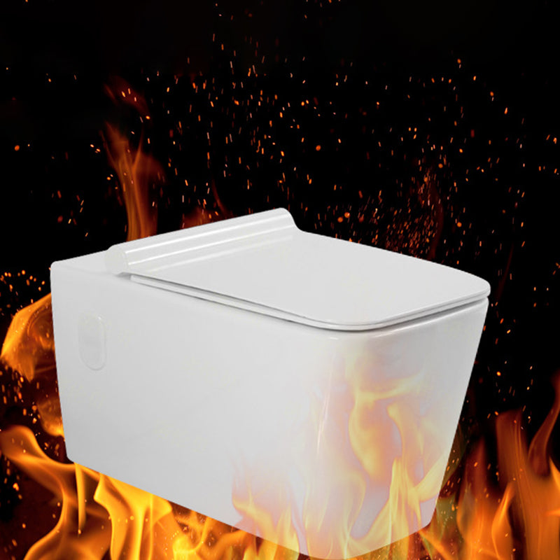 Modern Wall Hung Toilet One-Piece Urine Toilet with Seat for Washroom