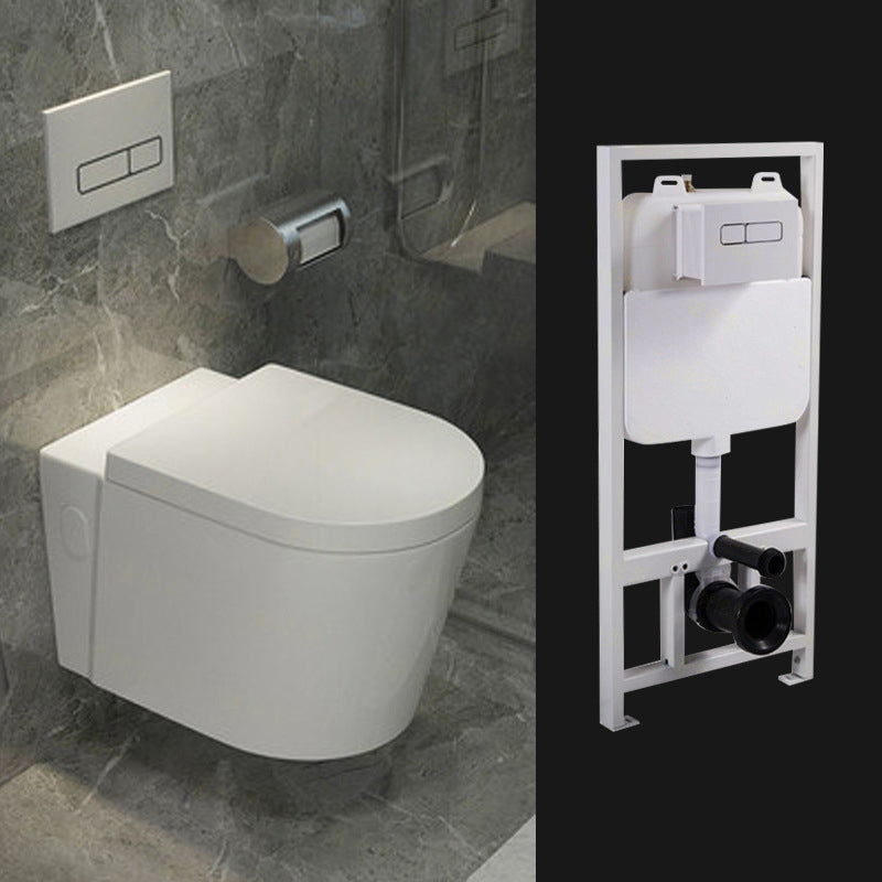 Modern Wall Hung Toilet One-Piece Urine Toilet with Seat for Washroom