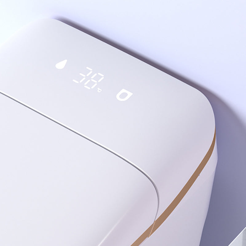 Elongated All-In-One Toilet Bowl Siphon Jet Contemporary Toilet