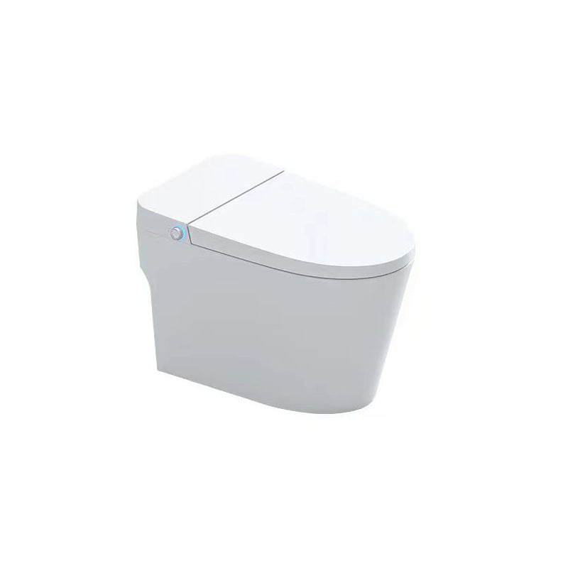 Polished Finish ABS Toilet Siphon Jet Contemporary Toilet Bowl with Heated Seat