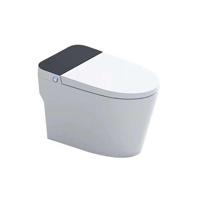Polished Finish ABS Toilet Siphon Jet Contemporary Toilet Bowl with Heated Seat