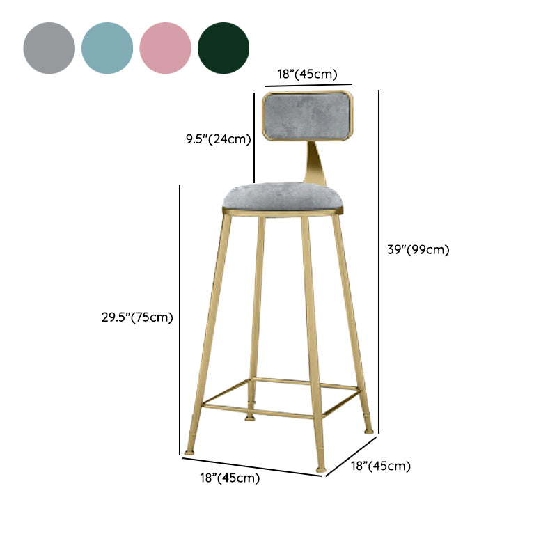 Glam Style Bar Table 1/3 Pieces Faux Marble Fixed Table and Stool Set
