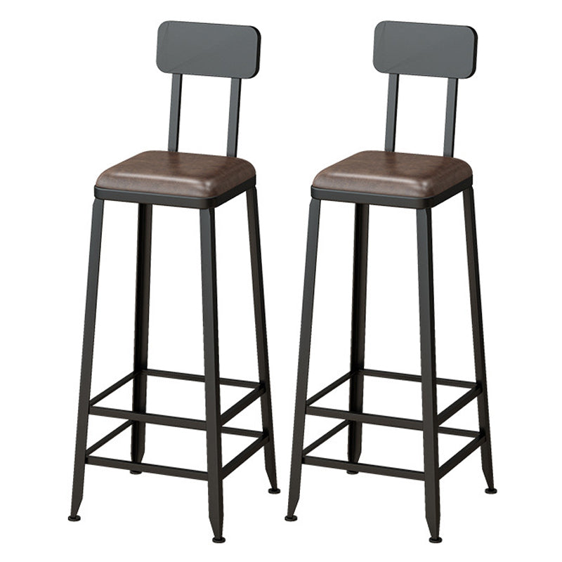 Industrial Wooden 1/2/5 Pieces Bar Table Set Rectangle Bar Table with Metal Legs