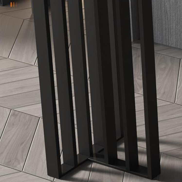 Modern Style Sintered Stone 1/2/4 Pieces Bar Table Set Rectangle Bar Table for Home Use