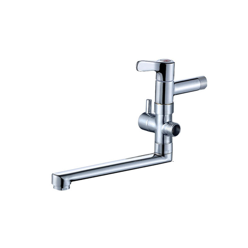 Modern Faucet 1-Handle and 1-Hole Single Level Pot Filler Kitchen Faucet