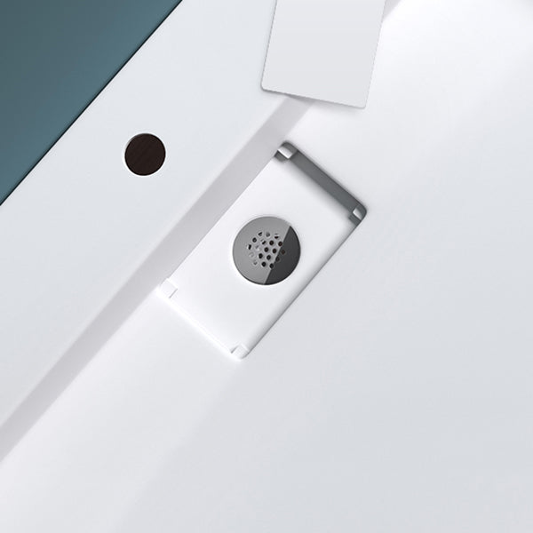 Modern Vessel Bathroom Sink Rectangular Single Faucet Hole Wash Stand(not Included Faucet)