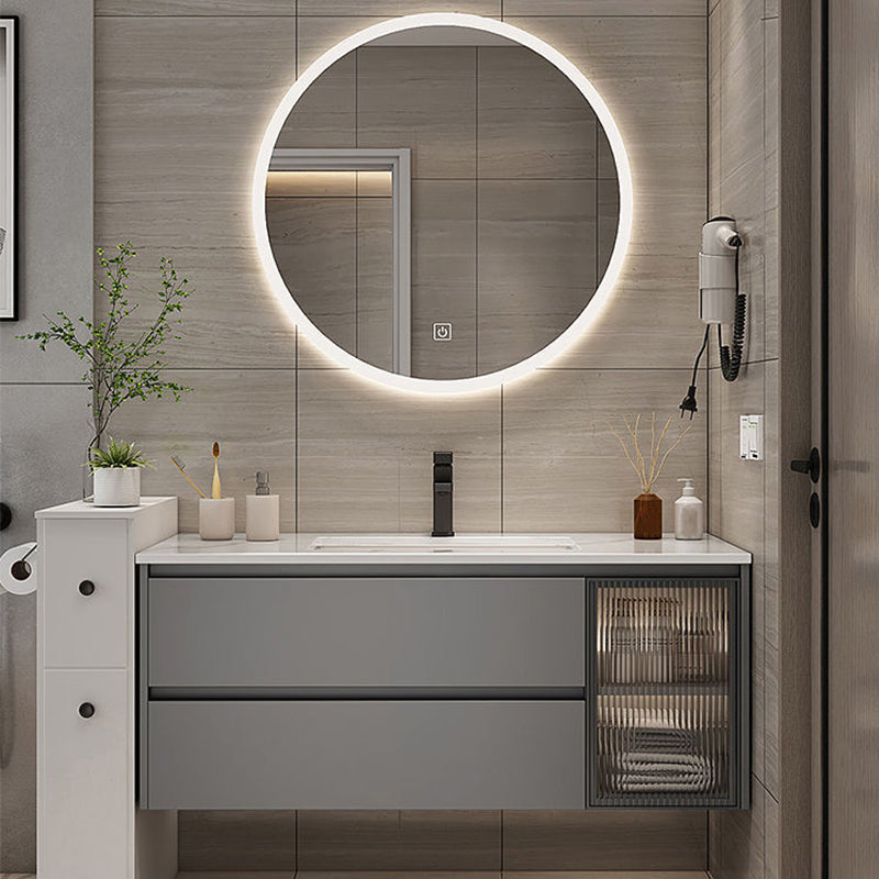 Modern Bathroom Sink Vanity Mirror Cabinet Vanity Cabinet with Storage Shelving