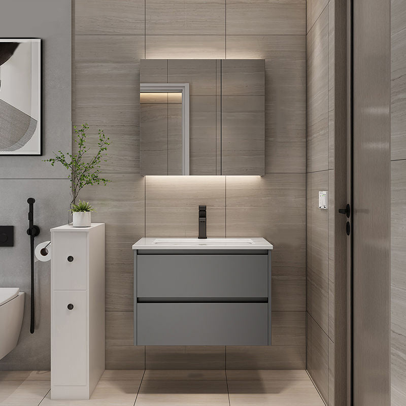 Modern Bathroom Sink Vanity Mirror Cabinet Vanity Cabinet with Storage Shelving