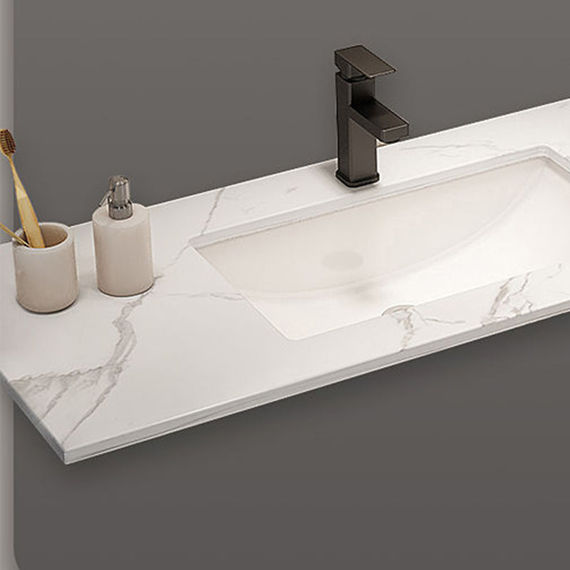 Modern Bathroom Sink Vanity Mirror Cabinet Vanity Cabinet with Storage Shelving