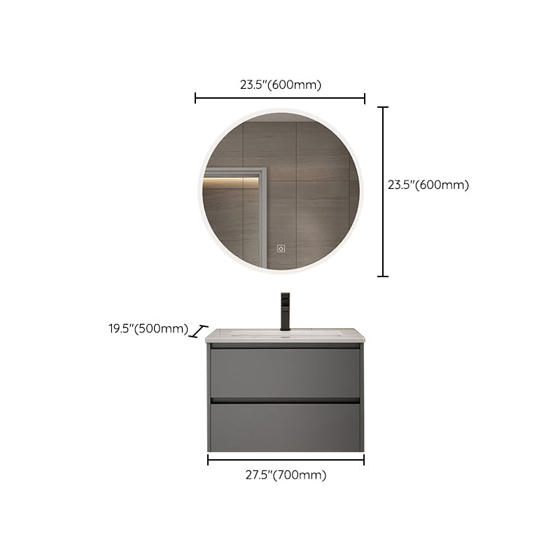 Modern Bathroom Sink Vanity Mirror Cabinet Vanity Cabinet with Storage Shelving