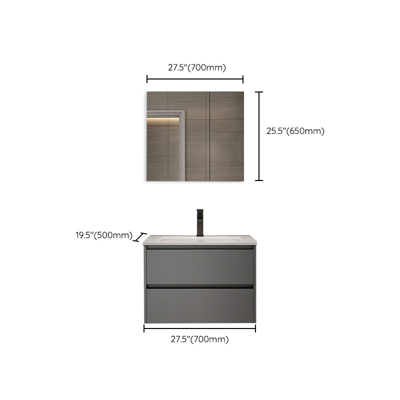 Modern Bathroom Sink Vanity Mirror Cabinet Vanity Cabinet with Storage Shelving