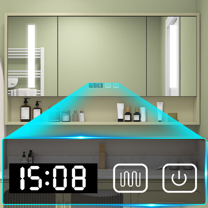 Double Sink Bath Vanity 2 Drawers Wall Mount Rectangle Vanity Set with Mirror