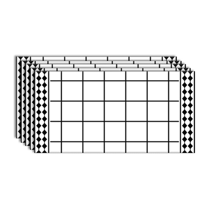 Modern Mosaic Tile Waterproof Peel and Stick Backsplash Tile for Kitchen