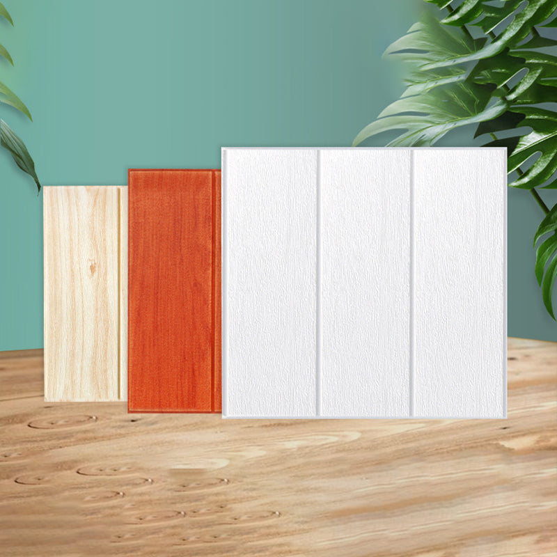 Modern Wall Paneling Peel and Stick Wood Effect Design Wall Paneling