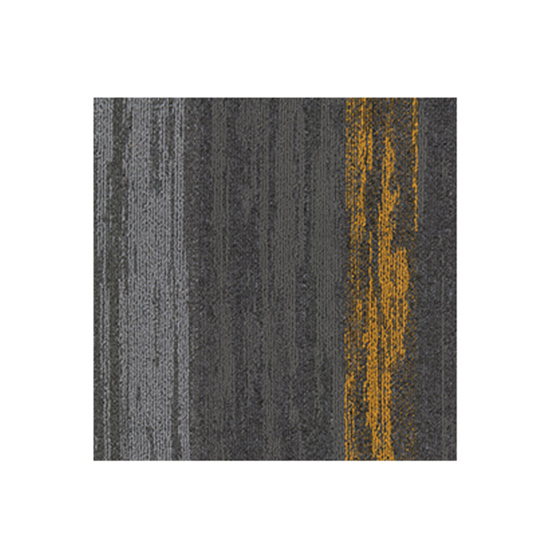 Carpet Tile Non-Skid Fade Resistant Gradient Loose Lay Carpet Tiles Bedroom