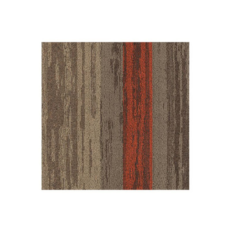 Carpet Tile Non-Skid Fade Resistant Gradient Loose Lay Carpet Tiles Bedroom