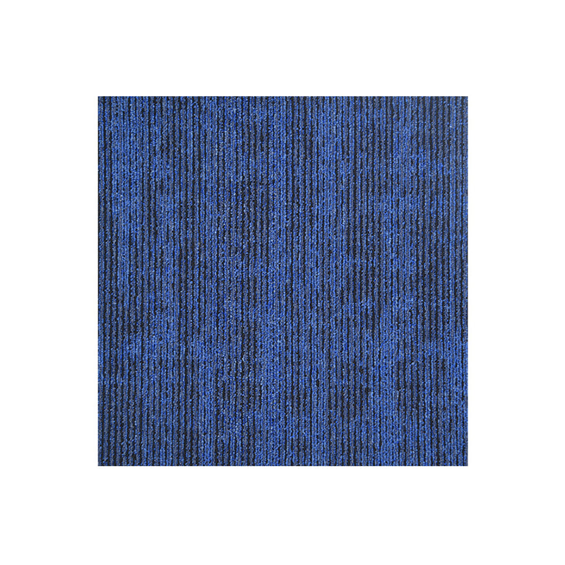 Carpet Tile Non-Skid Fade Resistant Solid Color Loose Lay Carpet Tiles Living Room