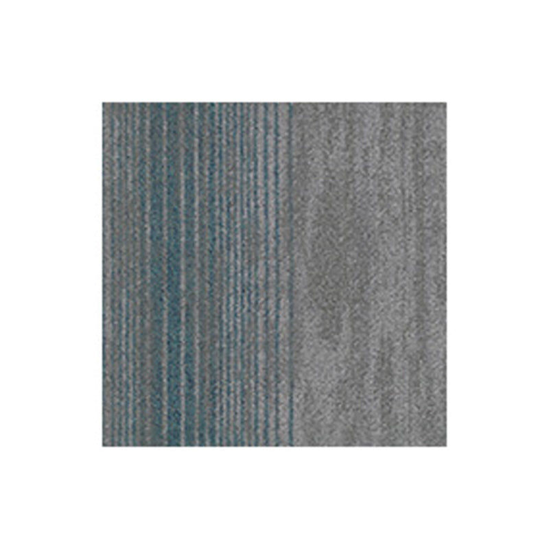 Carpet Tile Non-Skid Fade Resistant Solid Color Loose Lay Carpet Tiles Bedroom
