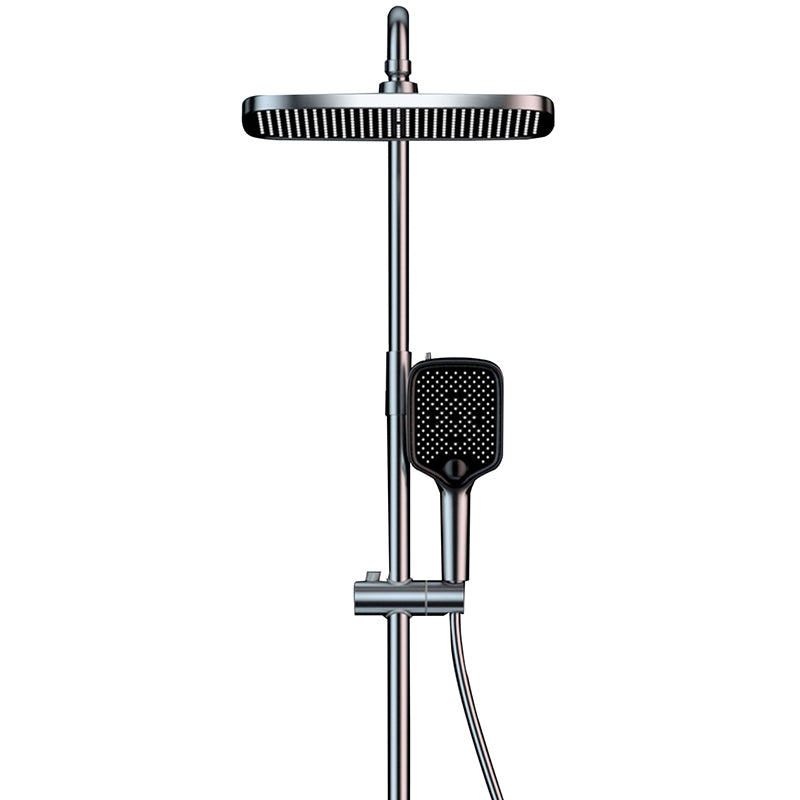 Ellipse Shower Set Intelligent Digital Display Thermostatic Shower Diamond Button