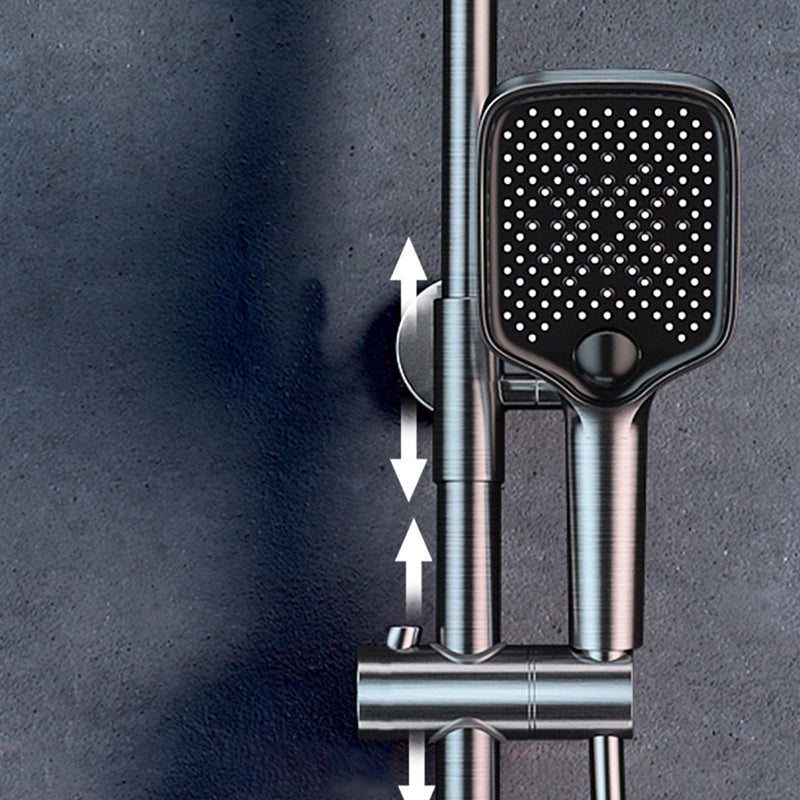 Ellipse Shower Set Intelligent Digital Display Thermostatic Shower Diamond Button